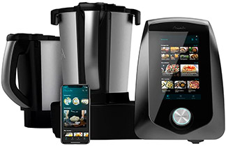 robot de cocina negro Cecotec Mambo 12090