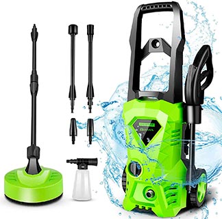 Hidrolimpiadora en color verde Coocheer