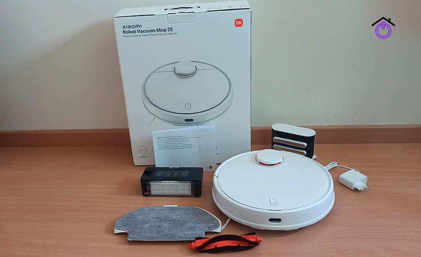Unboxing robot aspirador Xiaomi Vacuum Mop 2S en color blanco
