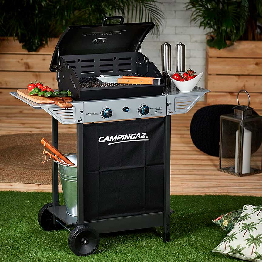 barbacoa de gas Campingaz de dos quemadores