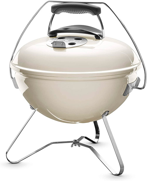barbacoa portátil blanca Smokey Joe Premium