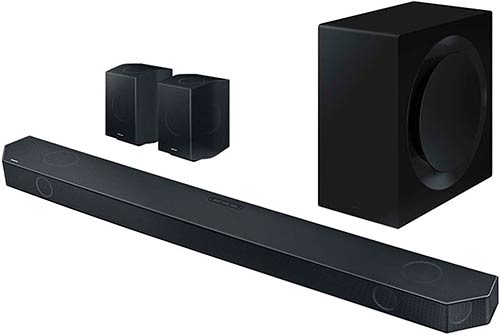 barra sonido para tv con subwoofer y altavoces