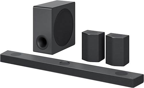 barra para tv lg s95qr con subwoofer y dos altavoces
