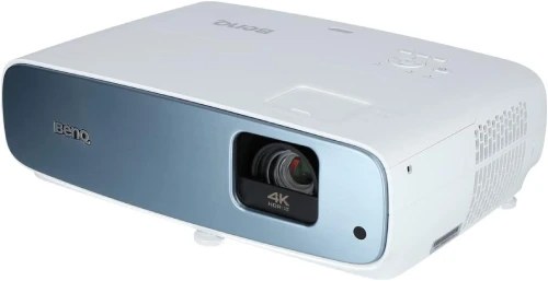 proyector 4k benq tk850i blanco y azul