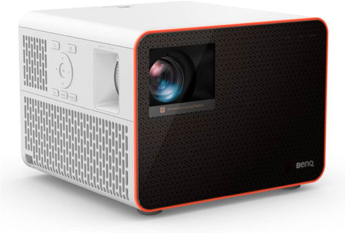 proyector benq x3000i cuadrado blanco y negro