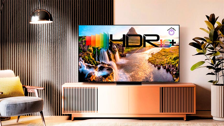 televisor con el sistema HDR 10+