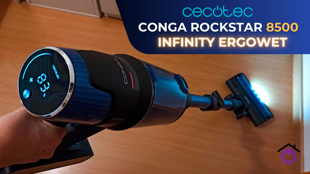 aspiradora sin cable conga rockstar 8500 infinity ergowet