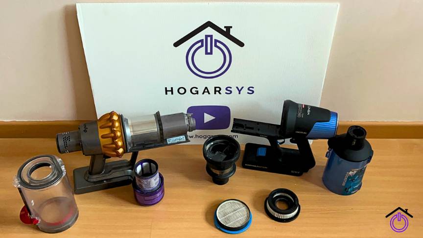 sistemas de filtrado Dyson V15 Conga Rockstar 8500