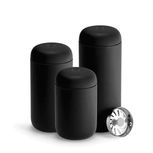 juego de tres tazas térmicas