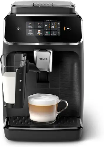 cafetera superautomática philips 2300 con taza