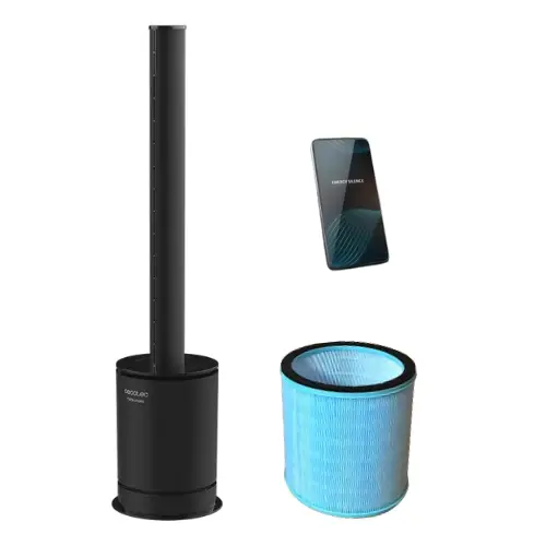 purificador de aire totalpure 3 en 1 con smartphone con filtro=