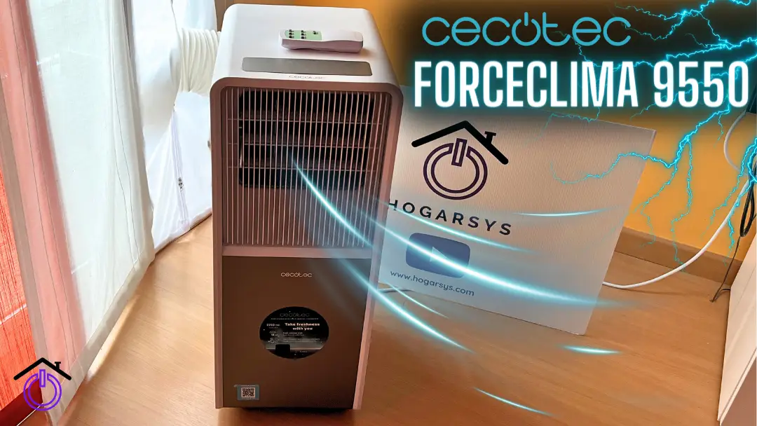 aire acondicionado portátil de Cecotec forceclima 9550