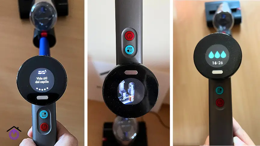 pantalla fregona eléctrica dyson