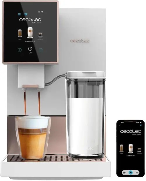cafetera creammaet compactccino connected
