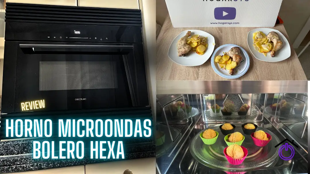 análisis horno microondas cecotec bolero hexa