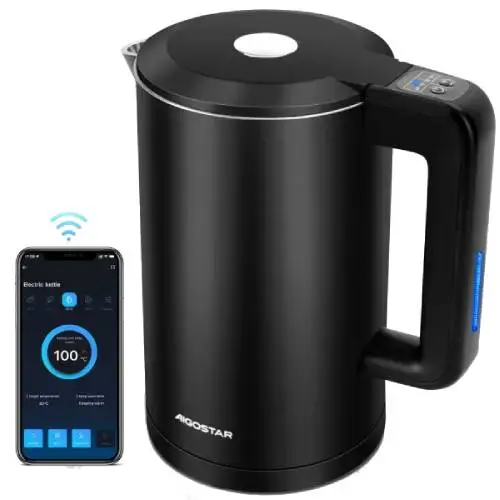 hervidor de agua aigostar con smartphone