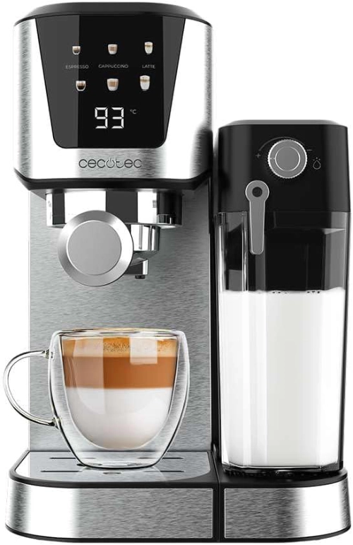 cafetera cecotec power expreso 20 creame con café y leche