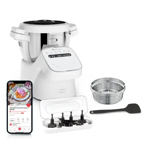 robot de cocina companion moulinex con accesorios