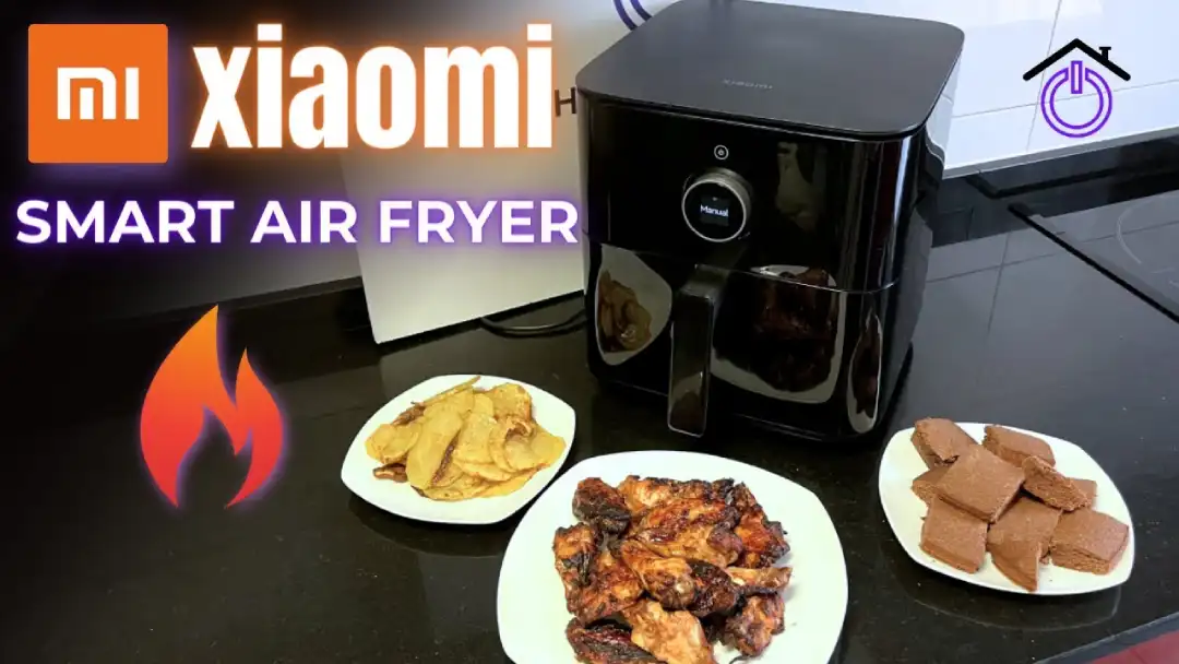 portada review freidora de aire xiaomi con recetas