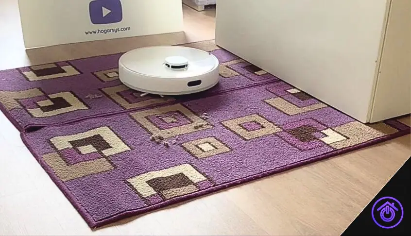 dreame d10 plus ge2 limpiando alfombras
