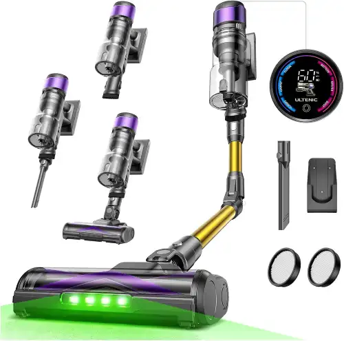 aspiradora sin cable ultenic u20 con accesorios
