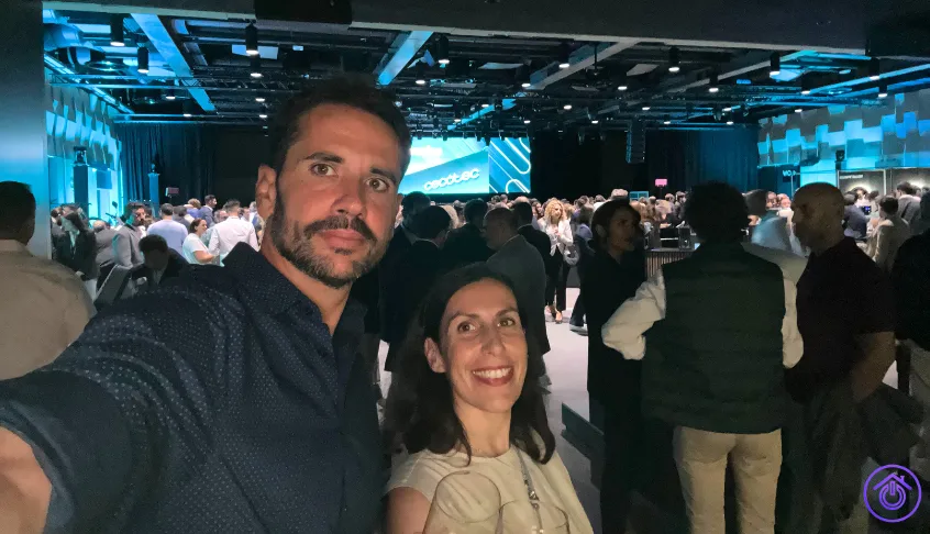 Silvia Jiménez y Dany Ortega, fundadores de Hogarsys