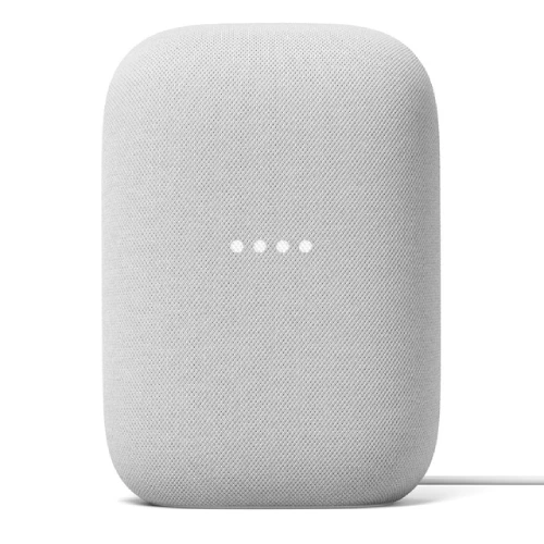 altavoz inteligente Google Nest Audio en color blanco