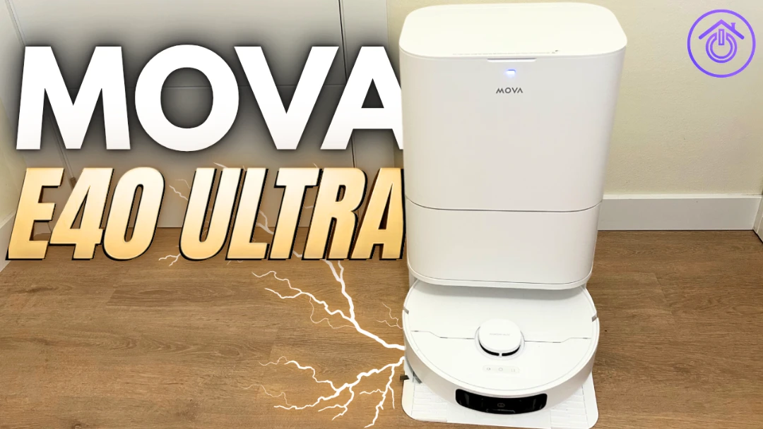 robot aspirador Mova E40 Ultra en color blanco
