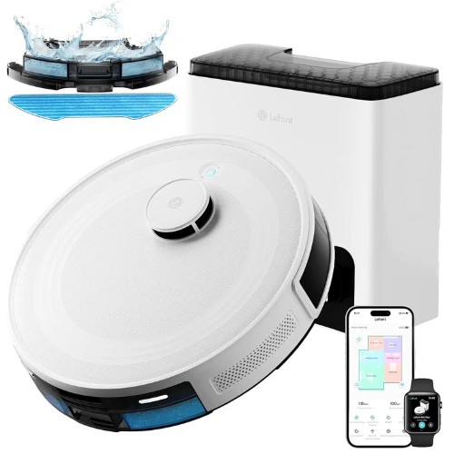 robot aspirador blanco Lefant M2 Plus