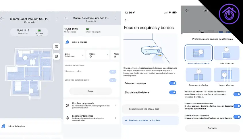 pantallazos app xiaomi home