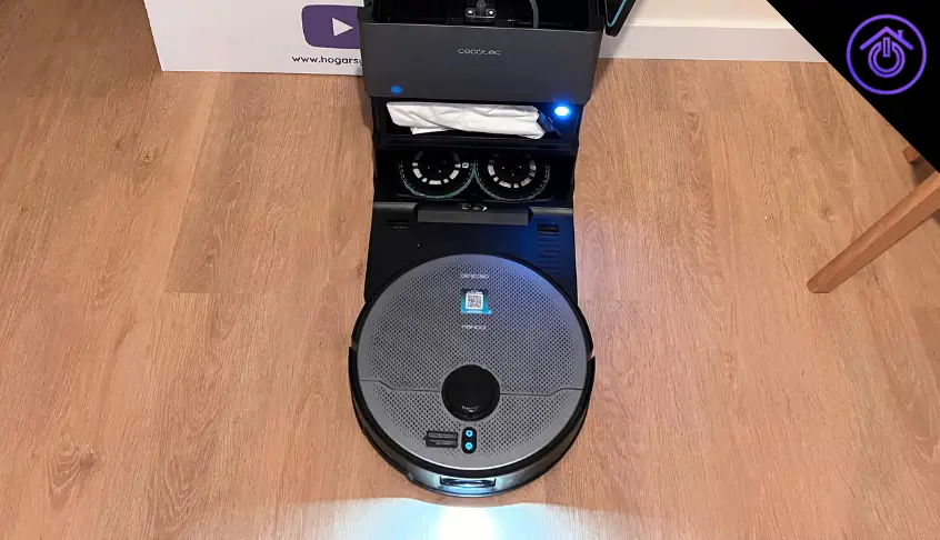 robot aspirador conca x100 con base