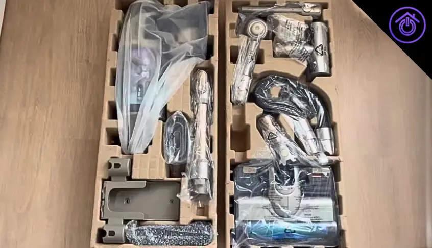 caja con todos los accesorios caonga rx90Ai