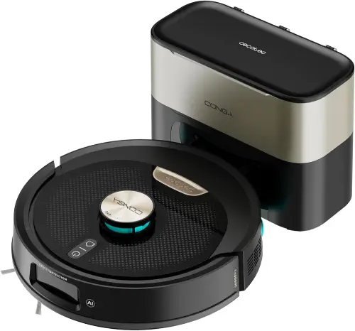 robot aspirador cecotec y100 en base