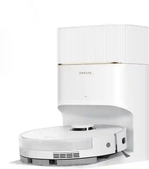 robot dreame blanco D20 pro plus en su base