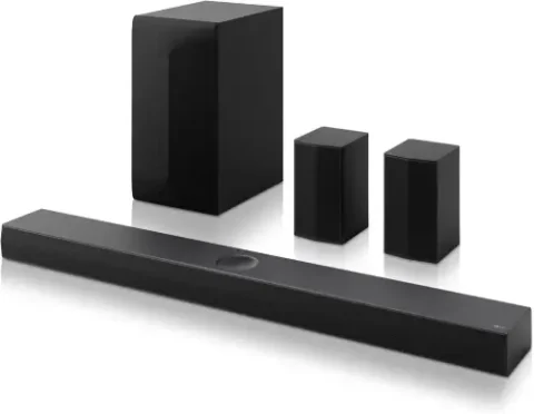 barra de sonido lg s07tr con wubwoofer y dos altavoces