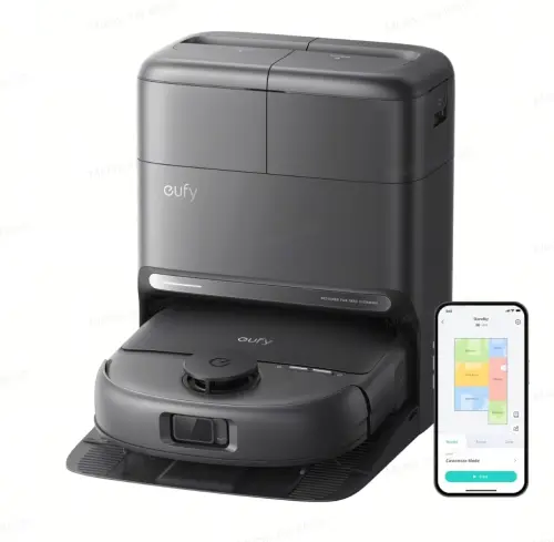 robot aspirador eufy c28 omni con smartphone